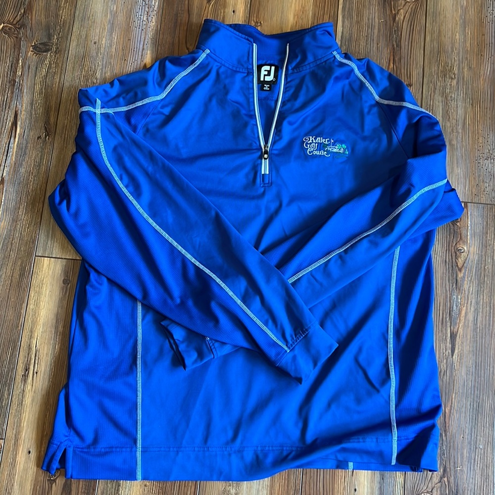 Footjoy quarter zip pullover. L